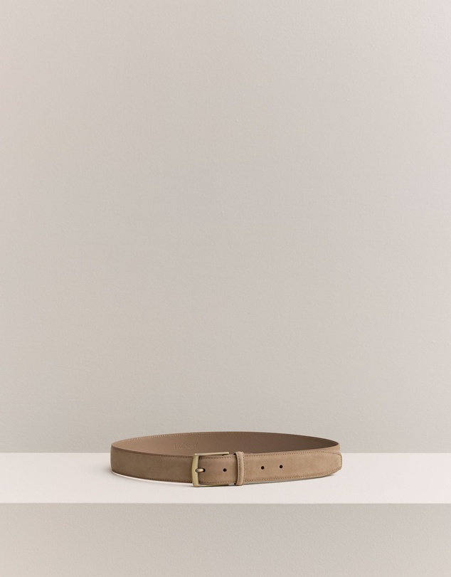 Trenery - Newell Slim Belt in Sand