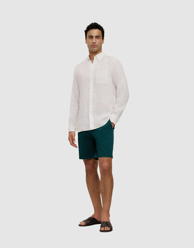 Trenery - Stretch Cotton Sateen Short
