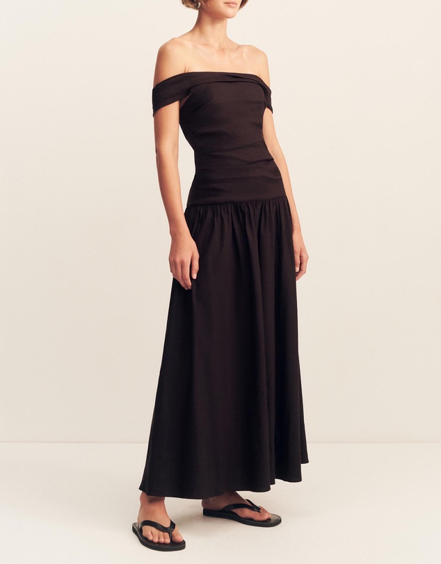 Shona Joy - Brooks Off Shoulder Maxi Dress