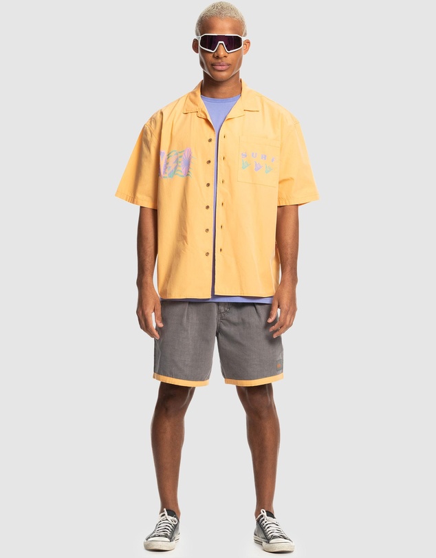 Quiksilver - Quiksilver X Stranger Things Mens The Max Short Sleeve Shirt