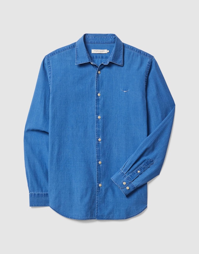R.M.Williams - Arno Regular Indigo Shirt