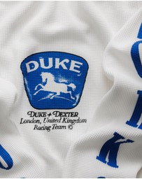 Duke + Dexter - DR Sponsors Vintage White Waffle Top