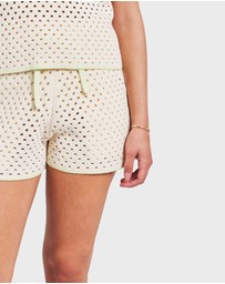 Academy Brand - Farrah Crochet Short