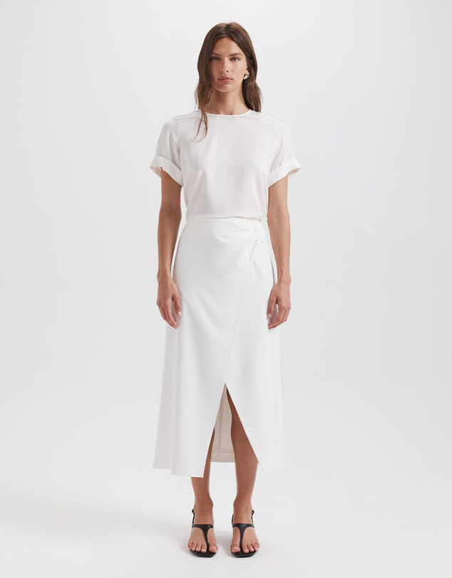 SABA - Dharma Drape Midi Skirt
