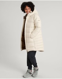 Kathmandu - Epiq Longline Down Puffer Jacket Warm Outdoor Winter Coat