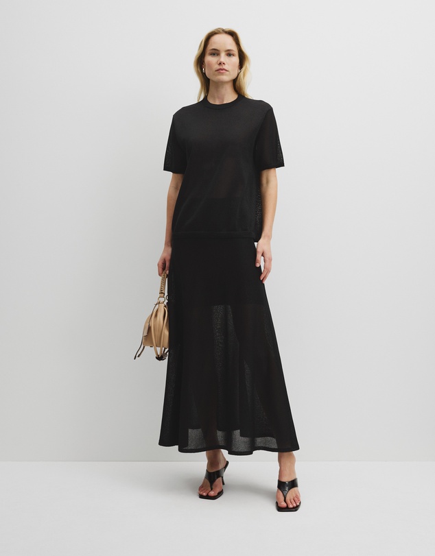 Country Road - Fine Mesh Knit T-shirt
