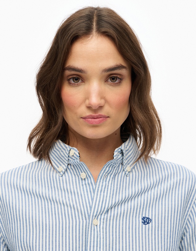 Superdry - Slim Oxford Long Sleeve Shirt