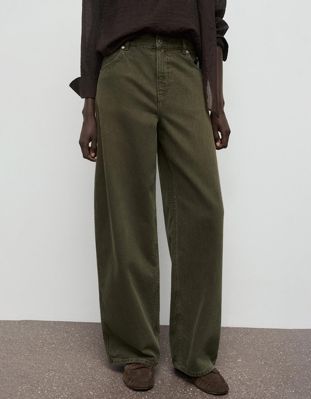M.N.G - Low-Rise Barrel Jeans