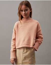 Calvin Klein Jeans - Girls Relaxed Logo Jumper