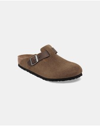 Birkenstock - Boston Oiled Suede Leather Regular - Unisex