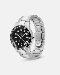 Daniel Wellington - Iconic GMT Link 40mm Ceramic Bezel