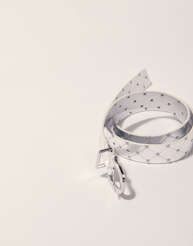 Maje - Acheckbeltmetal Belt