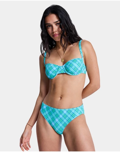 Roxy - Womens Printed Essentials Hipster Bikini Bottom