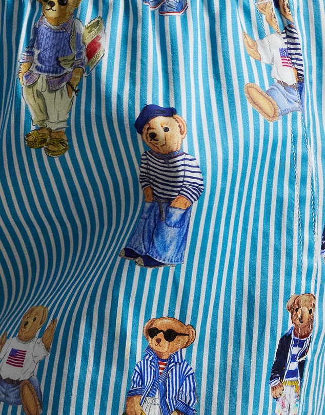 Polo Ralph Lauren - Madison Cotton Long Sleeve Button Down Pyjama Set