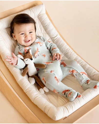 Fox & Finch - Mr Fox Organic LS Zipsuit - Babies