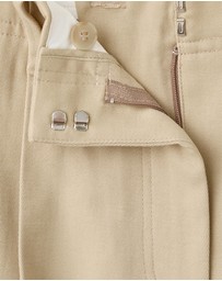 M.N.G - Straight-Leg Pleated Denim Trousers