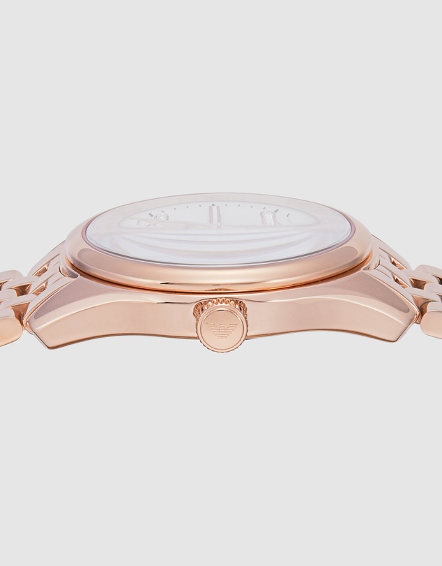 Emporio Armani - Rose Gold Tone Analogue Watch