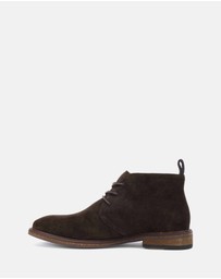 Wild Rhino - Zedi Dark Brown Suede
