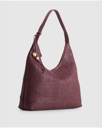 Evity - Nina Leather Weave Hobo Bag