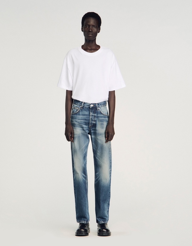 Sandro - Regular Quartz Blue Jeans
