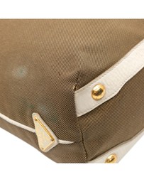 Pre-Loved by Azura Reborn - Pre-Loved Canvas Canapa Logo Shoulder Bag