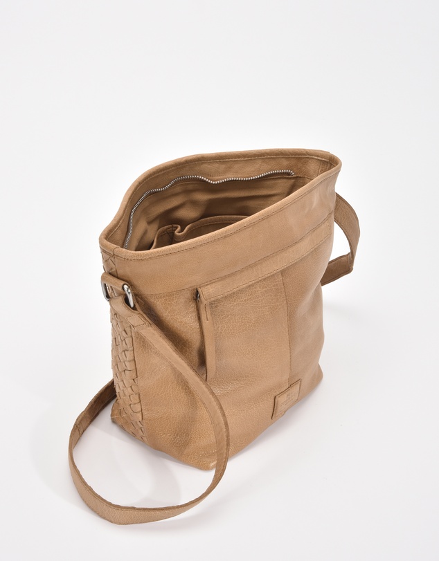 Cobb & Co - Canterbury Woven Leather Bag