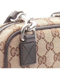 Pre-Loved by Azura Reborn - Pre-Loved Mini GG Canvas Web Crossbody