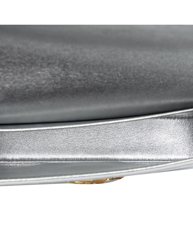 Pre-Loved by Azura Reborn - Pre-Loved Triomphe All Over Laminated Calfskin Claude Shoulder Bag
