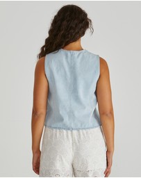 Sass - Sabine Denim Vest