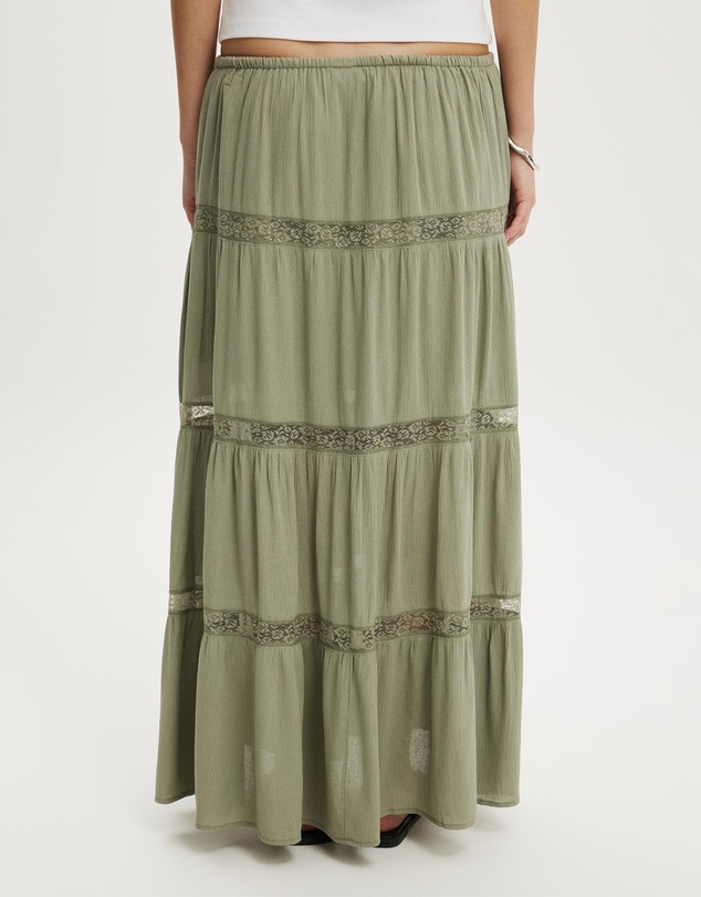 Cotton On - Haven Multi Tiered Maxi Skirt