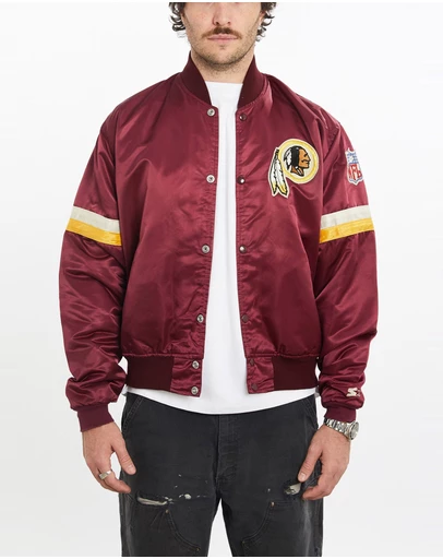 Vintage by The Real Deal - Pre Loved - Vintage 90s NFL Washington Redskins Bomber Jacket