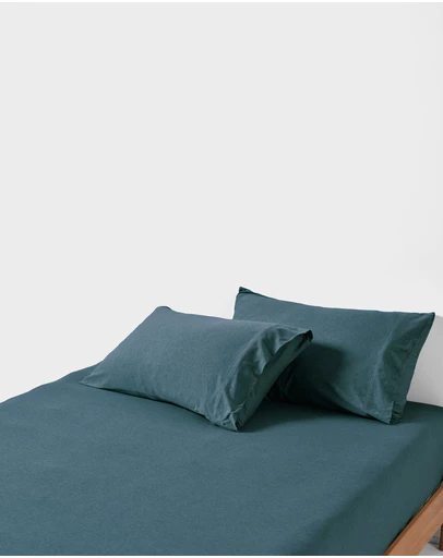 Linen House - Ryland Fitted Sheet + Pillowcase Set