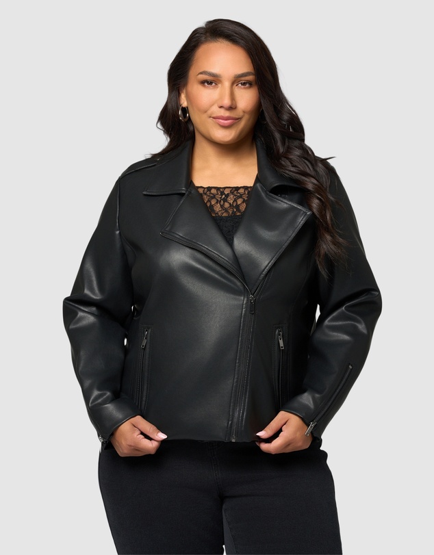 Indigo Tonic - Cori Biker Jacket