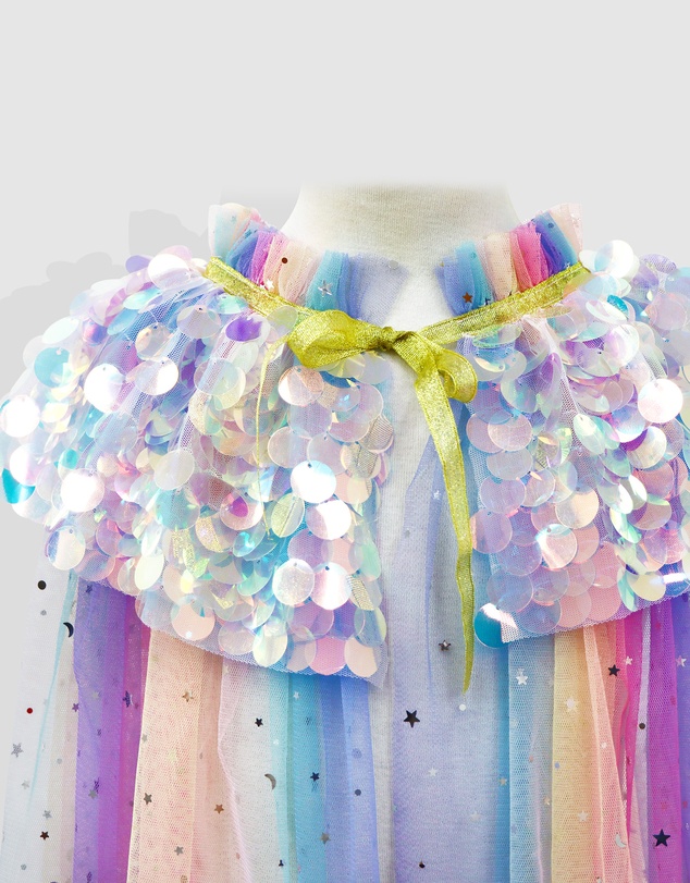 Pink Poppy - Dazzling Rainbow Cape
