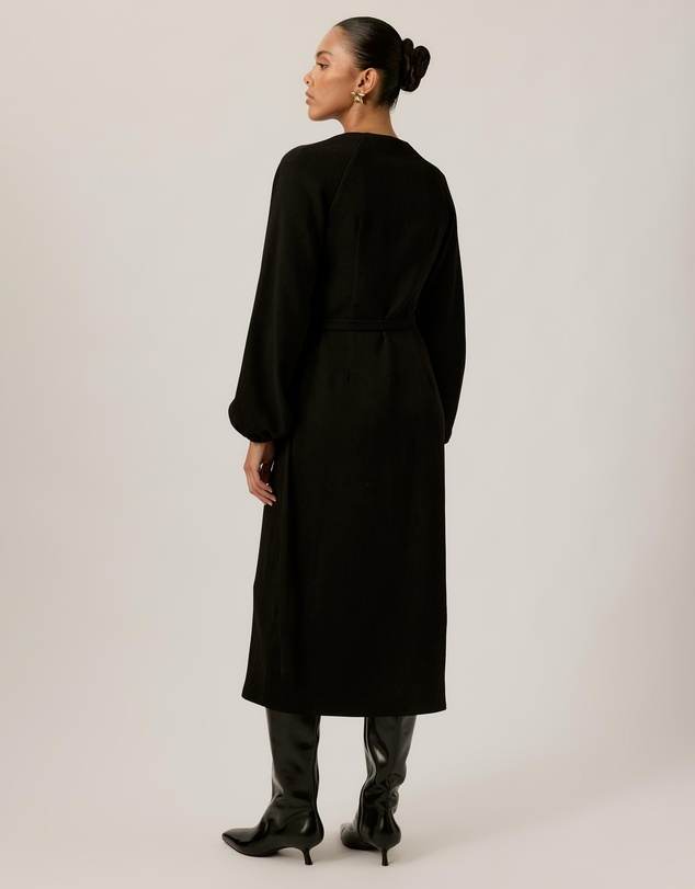 Tussah - Kate Crepe Wrap Midi Dress