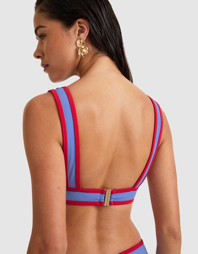 TALA - Contrast Plunge Bikini Top