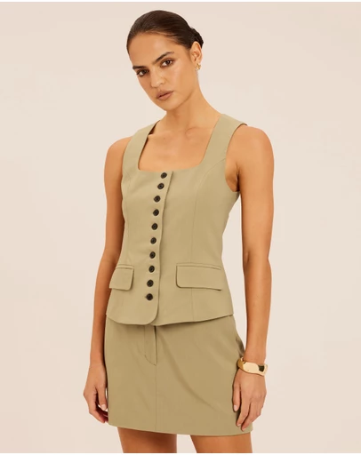 AERE - Mila Tailored Vest