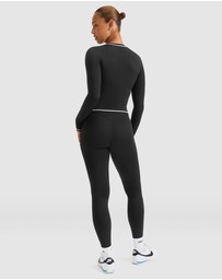 TALA - UltraLite Contrast Stitch Long Sleeve Active Top