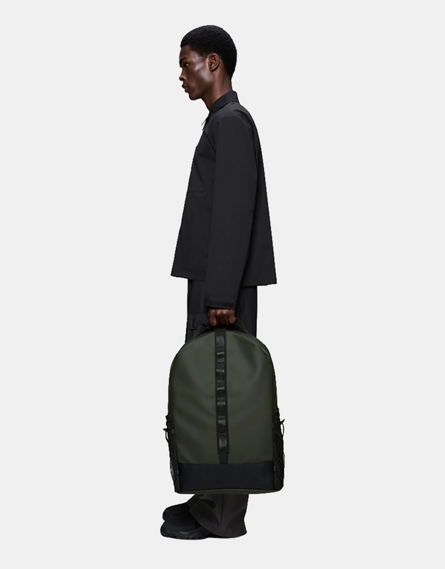 RAINS - Trail Clip Front Backpack Green