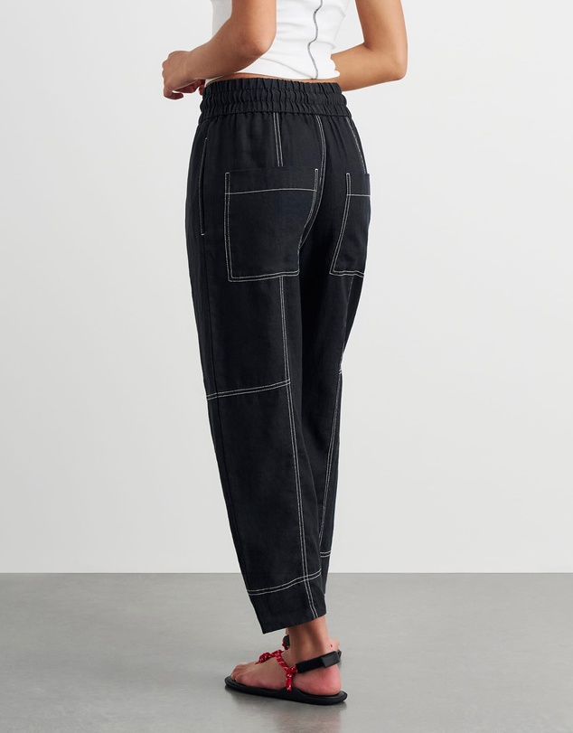 Jag - Sabine Linen Pull On Pant