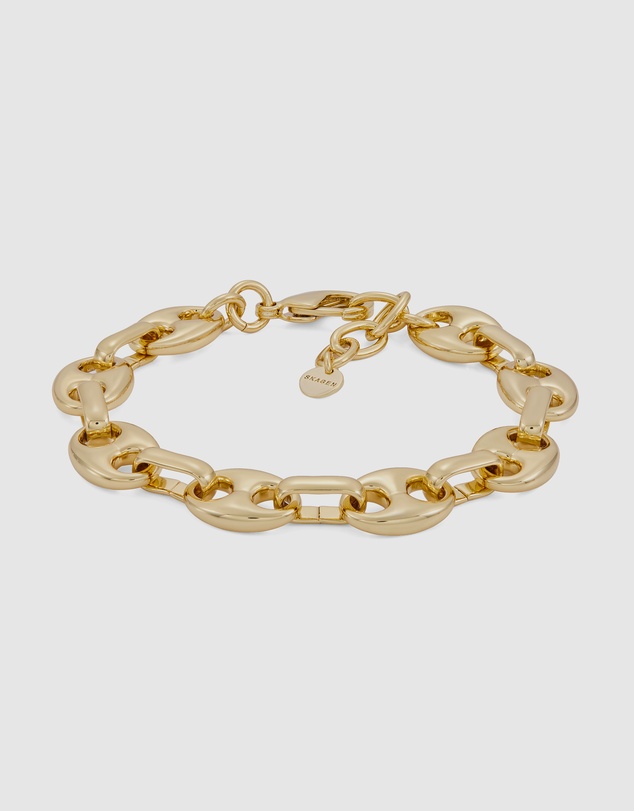 Skagen - Moderne Stak Gold Bracelet