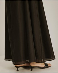 Atmos&Here - Kate Organza Maxi Skirt