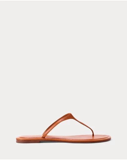 Polo Ralph Lauren - Polo Play Calfskin Thong Sandal - The ICONIC Exclusive