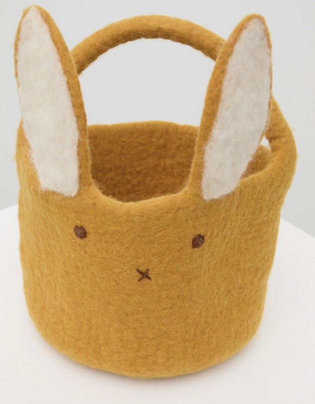 Phile - Easter Bunny Basket - Mustard