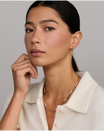 Michael Hill - Peace Earring Charm in 18Kt Vermeil with Cubic Zirconia