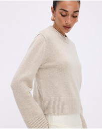 Minima Esenciales - Talen Merino Wool Cashmere Blend Jumper