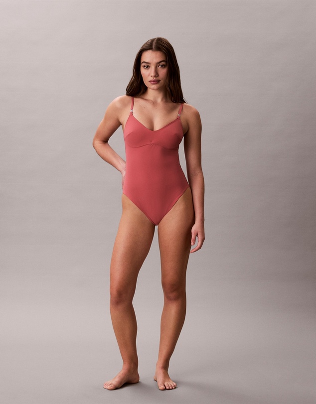 Calvin Klein - CK Tailored Cut Out Swimsuit