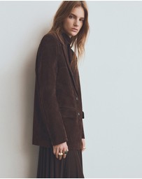 M.N.G - Straight Suede Jacket