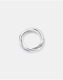 Elli Jewelry - Ring Wrap Trio Basic 925 Sterling Silver