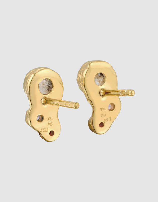 Haze & Glory - ICONIC EXCLUSIVE - Moonlit Nugget Earrings - Gold